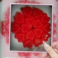 دسر ژلاتینی آلبالو