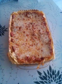 لازانیای تنوری با پپرونی