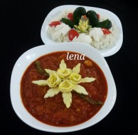 خورش کدو سبز با گوشت