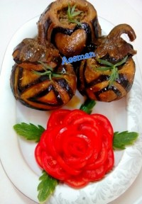 بادمجان شکم پر
