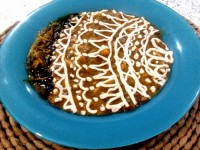 تزیین آش رشته