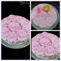 کیک تولدخترگلم...