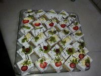 کیک اسفنجی با رویه خامه