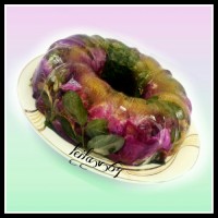 یخ چای نعنا و سیب