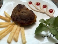 استیک راسته کبابی