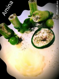 تزیین خیار ماست