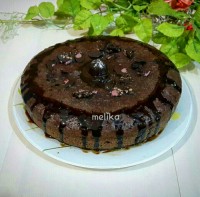 کیک حلقه ای شکلاتی