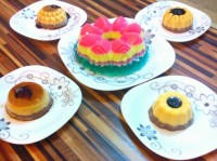 ژله و کرم کارامل