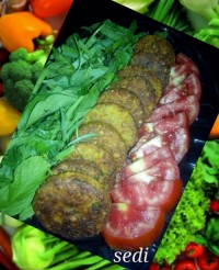 فلافل با سس ارده