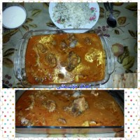 باقالی پلو باماهیچه (کباب دیگ)