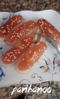 ژله به شکل شیرینی زبان