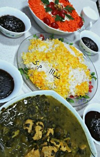 خورش گوجه سبز