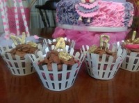 کاپ کیک شکلاتی مغز دار