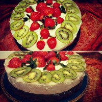 چیز کیک کیوی