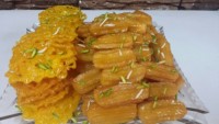 زولبیا بامیه برای افطار
