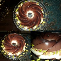 پاناکوتا شکلاتی وسفید