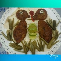 شامی با تن ماهی