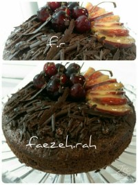 کیک شکلاتی سرد