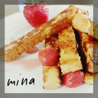 خلال نان تست فرانسوی با دارچین