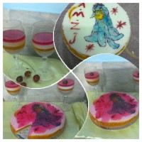 فرنی وژله طبقه ای