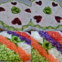 سالاد ماست بورانی بادمجان