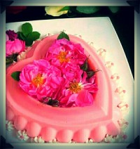 دسر گل محمدی