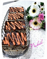 کیک شکلاتی سرد