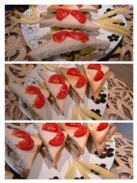 ساندویچ خونگی