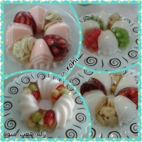 ژله هفت میوه