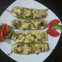 اردور کدو سبز با قارچ