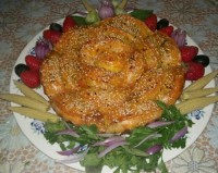 پیراشکی قارچ و گوشت