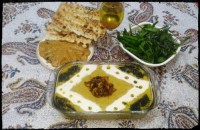 سفره ساده افطار