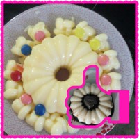 دسرپاناکوتا شکلاتی و ژله باشیر