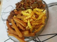 خوراک لوبیا با سبزیجات معطر