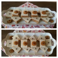 بفرمایید حلوا با نان میکادو