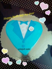 کیک اسفنجی دستپخت خواهر عزیزم