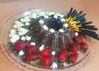 دسر شکلاتی خیلی خوشمزه بود