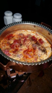 املت بادمجان و گوجه فرنگی