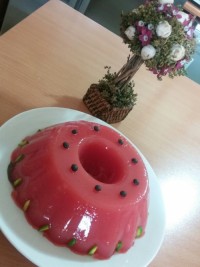 دسر هندوانه دارچینی