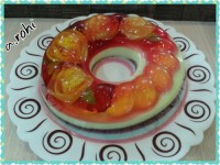 ژله رز سیب