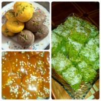 کیک اسفناج سوهان عسلی کیکفنجونی