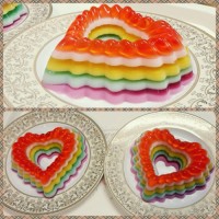 ژله رنگین کمونی