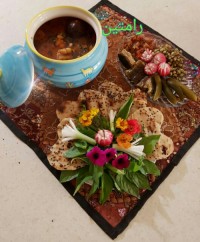 آبگوشت کرمانشاهی (با گوجه سبز)