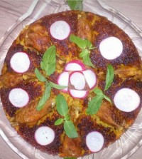 کته گوجه باته انداز کتف وبال مرغ