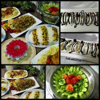 میز غذا برای مهمونای عزیزم