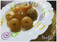 مربای سیب درسته