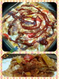 لازانیا باگوشت و سبزیجات