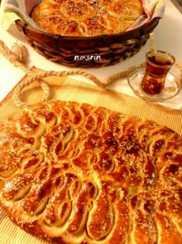 نان رمضان نسرین پز برای افطار
