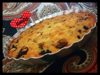 پیتزا بادمجان و اسفناج