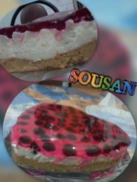 چیز کیک یخچالی